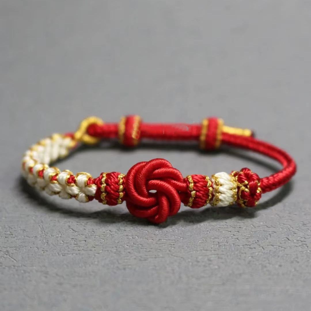 Vòng chỉ ngũ sắc may mắn Nepal MS602