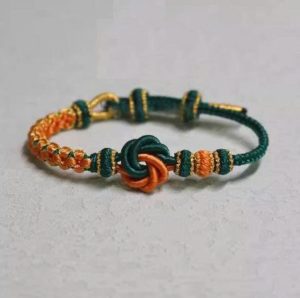 Vòng chỉ ngũ sắc may mắn Nepal MS614