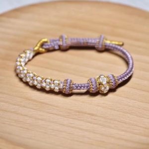 Vòng chỉ ngũ sắc may mắn Nepal MS617