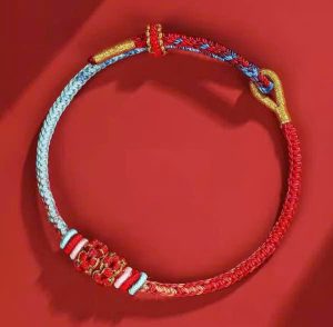 Vòng chỉ ngũ sắc may mắn Nepal MS619