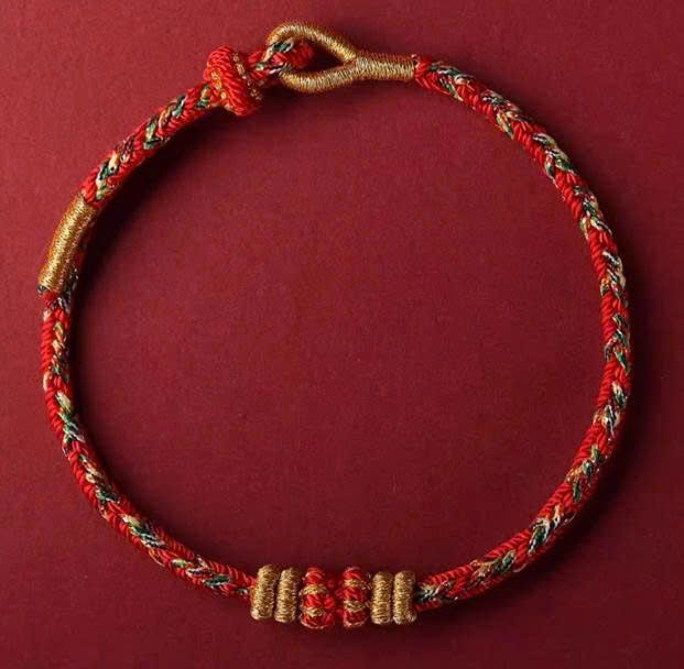 Vòng chỉ ngũ sắc may mắn Nepal MS621