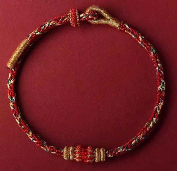 Vòng chỉ ngũ sắc may mắn Nepal MS626