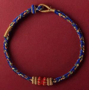Vòng chỉ ngũ sắc may mắn Nepal MS643