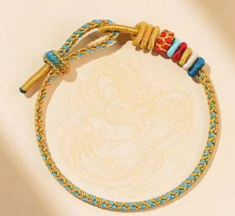 Vòng chỉ ngũ sắc may mắn Nepal MS647