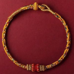 Vòng chỉ ngũ sắc may mắn Nepal MS648