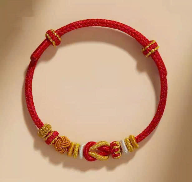 Vòng chỉ ngũ sắc may mắn Nepal MS655