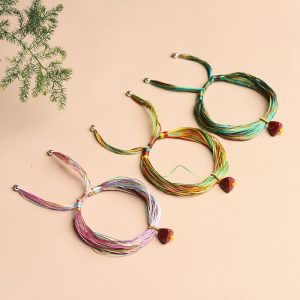 Vòng chỉ ngũ sắc may mắn Nepal MS660