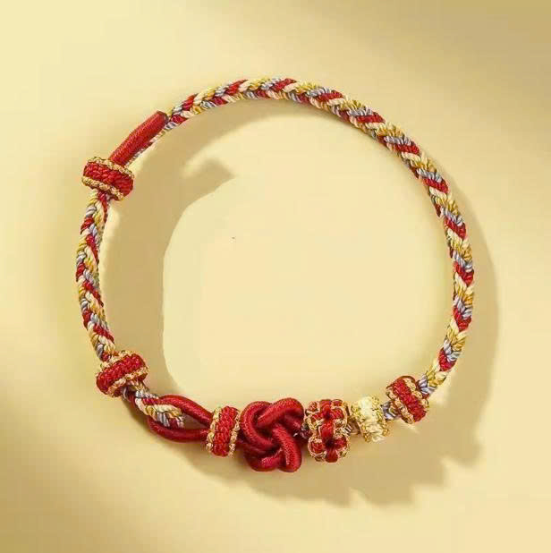 Vòng chỉ ngũ sắc may mắn Nepal MS661