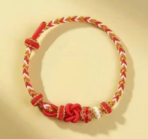 Vòng chỉ ngũ sắc may mắn Nepal MS665