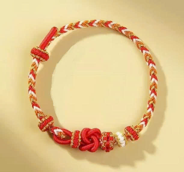 Vòng chỉ ngũ sắc may mắn Nepal MS665