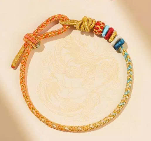 Vòng chỉ ngũ sắc may mắn Nepal MS666